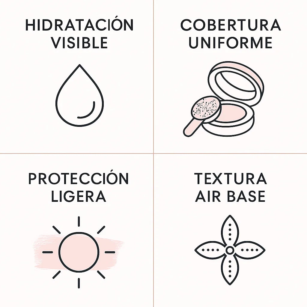 BB Cream Mushroom Head Air Base™ + Brocha de REGALO