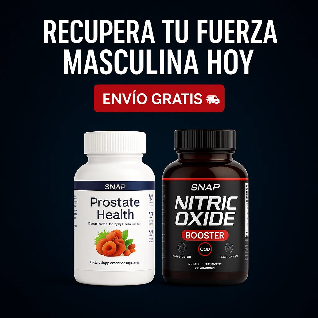Combo de Salud Masculina Integral | Prostate Health™ y Nitric Oxide™