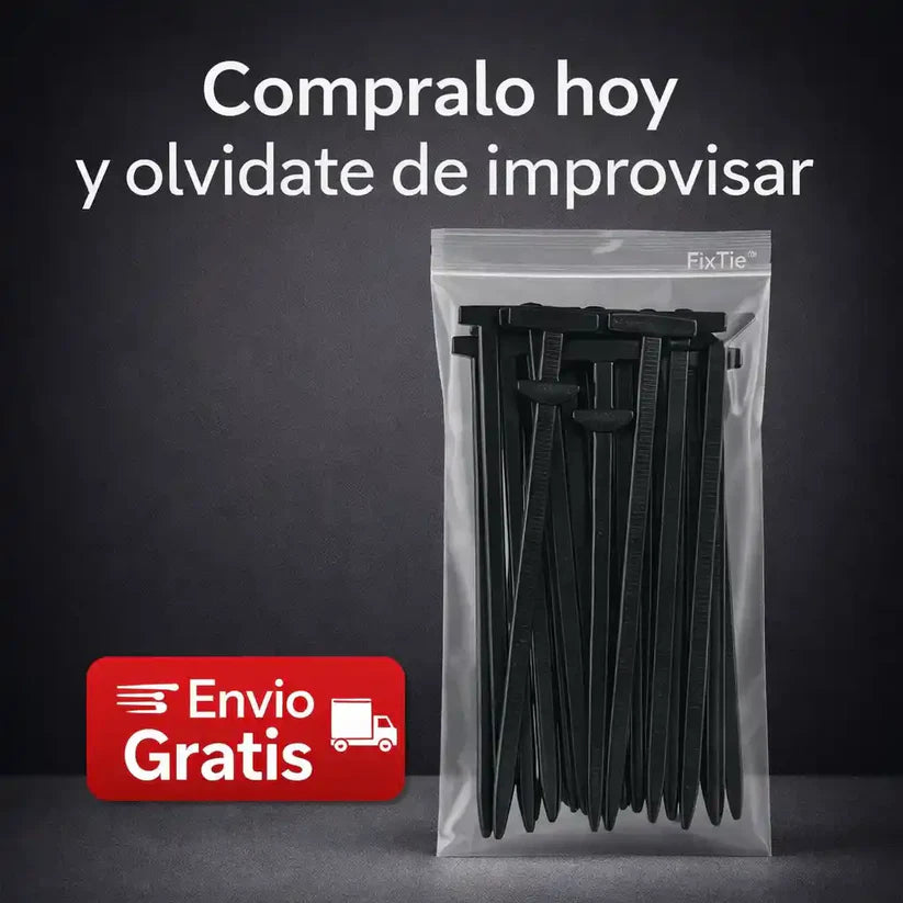 Kit x100 Precintos de Reparación Rápida para Autos | FixTie™