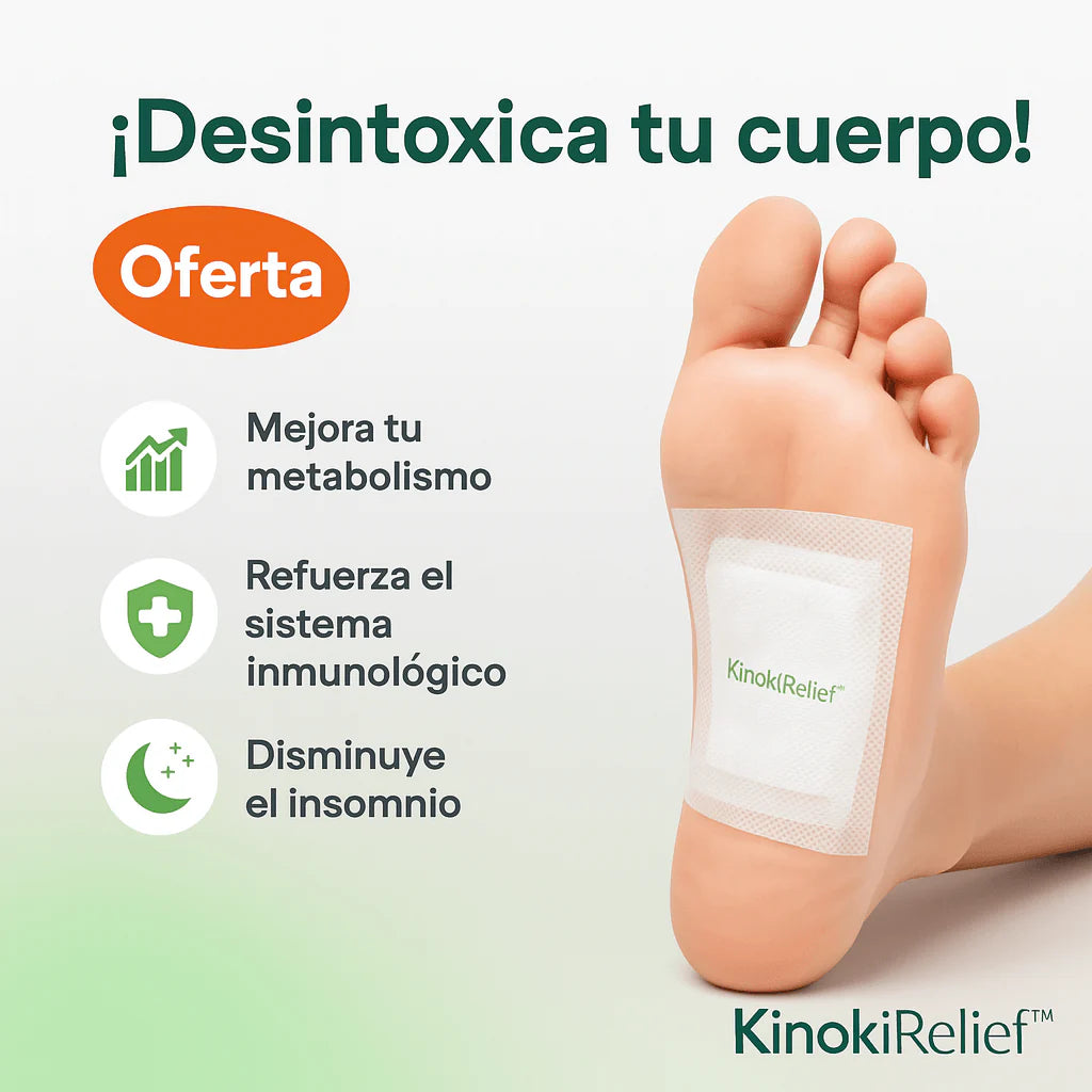 Pack x10 Parches Kinoki Detox™ | Despertá Renovada Cada Mañana