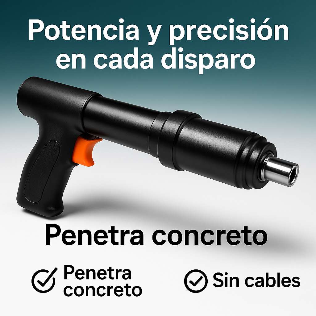 Pistola de Clavos Profesional – Potencia y Precisión en Cada Disparo