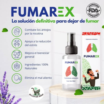 Spray Bucal Fumarex® | Tu Aliado para Dejar de Fumar