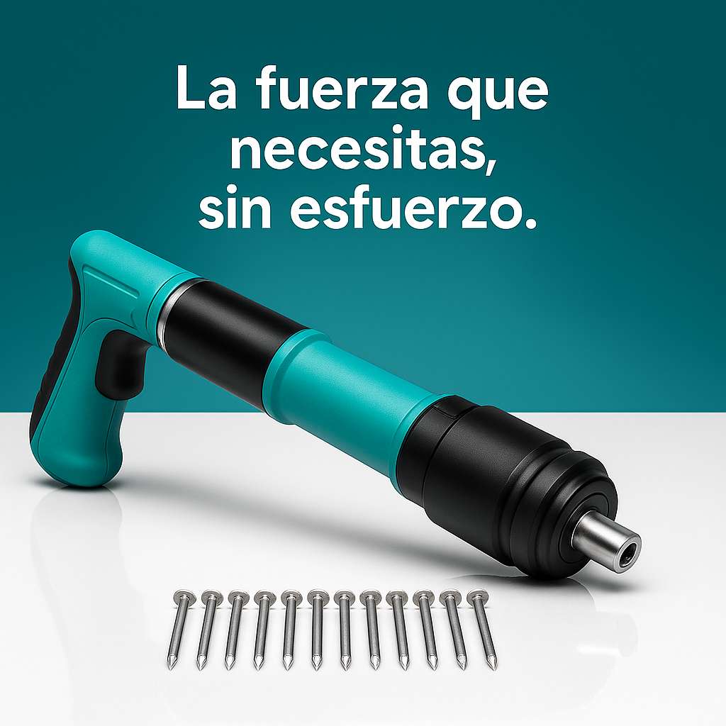 Pistola de Clavos Profesional – Potencia y Precisión en Cada Disparo