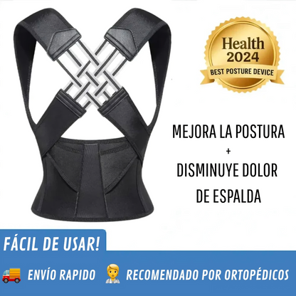 Chaleco Corrector de Postura Moldeador Unisex | Alivia Dolor, Corrige Espalda y Mejora Tu Figura