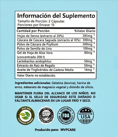 15 Days Colon Cleanse - Desinflama tu cuerpo desde adentro en solo 15 dias