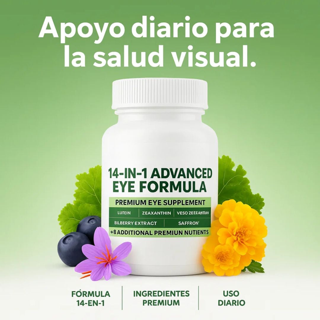 Ever Vision – Fórmula Avanzada 14-en-1 para el Cuidado Diario de la Vista