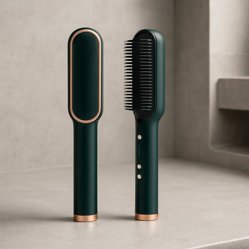 Liso Radiante™ | Cepillo Alisador Antifrizz 2 en 1: peina y alisa al instante - EL ORIGINAL