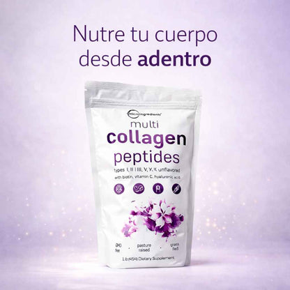 MULTI COLLAGEN PEPTIDES - Colageno avanzado para verte firme, fuerte y segura todos los dias