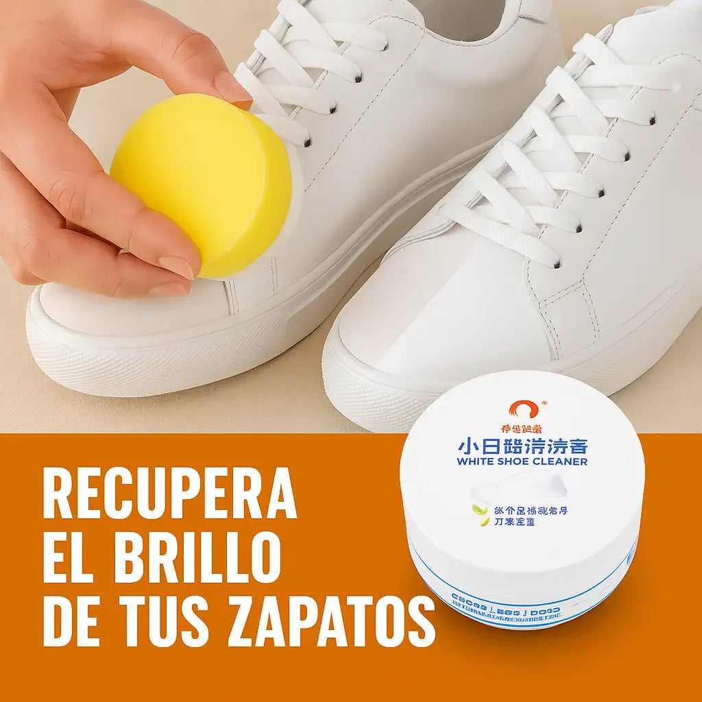 ShoeBright™ – Crema Limpiadora Blanqueadora de Zapatos