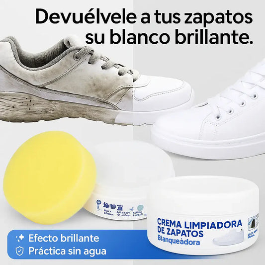 ShoeBright™ – Crema Limpiadora Blanqueadora de Zapatos