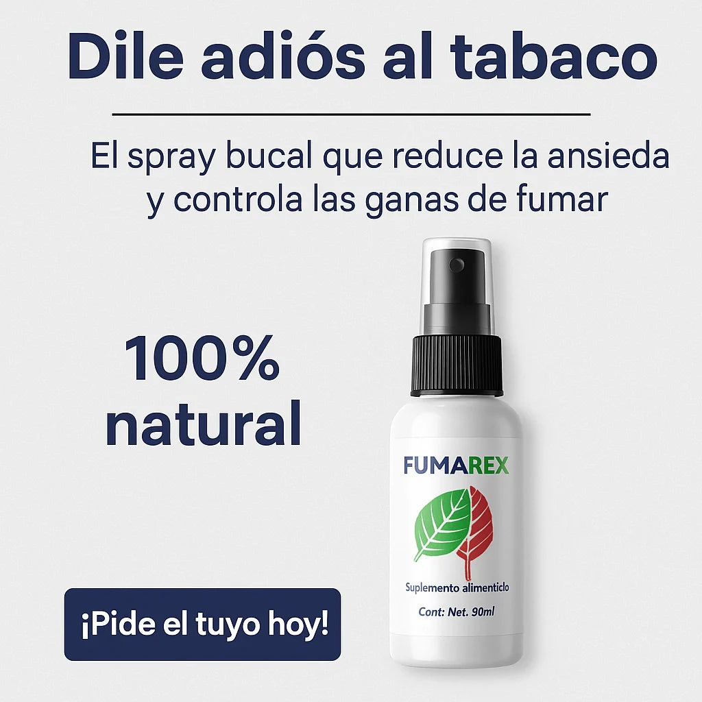 Spray Bucal Fumarex® | Tu Aliado para Dejar de Fumar