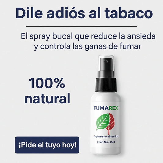 Spray Bucal Fumarex® | Tu Aliado para Dejar de Fumar