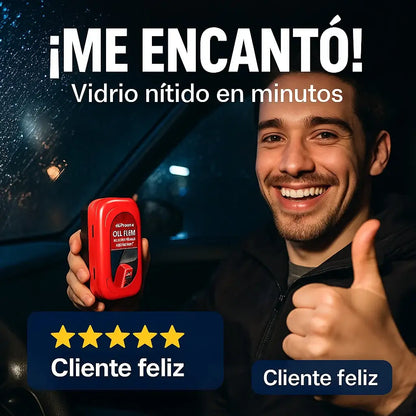 Oil Film™ | Cepillo Limpiador Anti-Empañante Importado