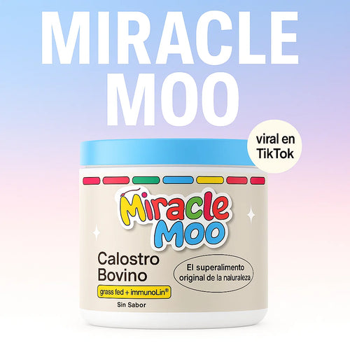 🥛 MIRACLE MOO® – Suplemento para Sentirte más Liviana y con Energía