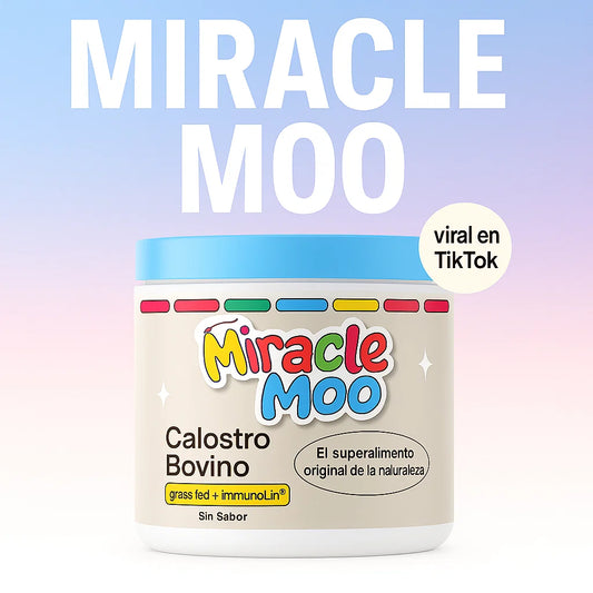 🥛 MIRACLE MOO® – Suplemento para Sentirte más Liviana y con Energía
