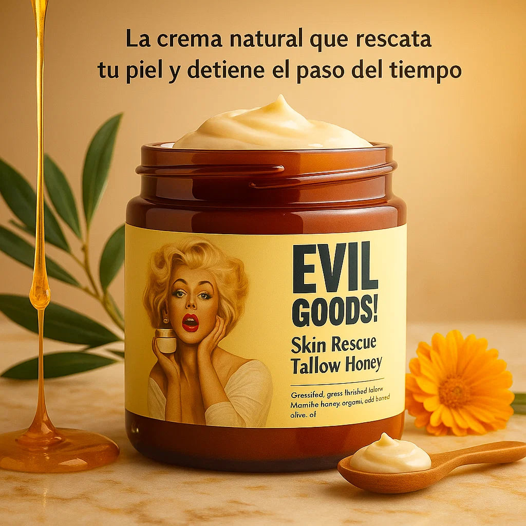 EVIL GOODS – Crema Hidratante Natural Antiedad