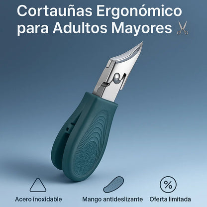 Kit de 3 Cortaúñas en Ángulo para Uñas Encarnadas o Gruesas | SeniorClip™