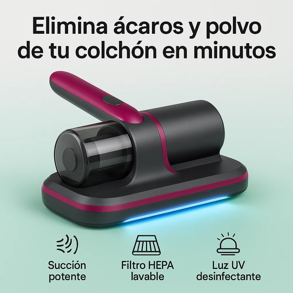 AspiraFresh™ | Aspiradora de Colchones Anti Ácaros