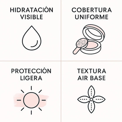 BB Cream Mushroom Head Air Base™ + Brocha de REGALO