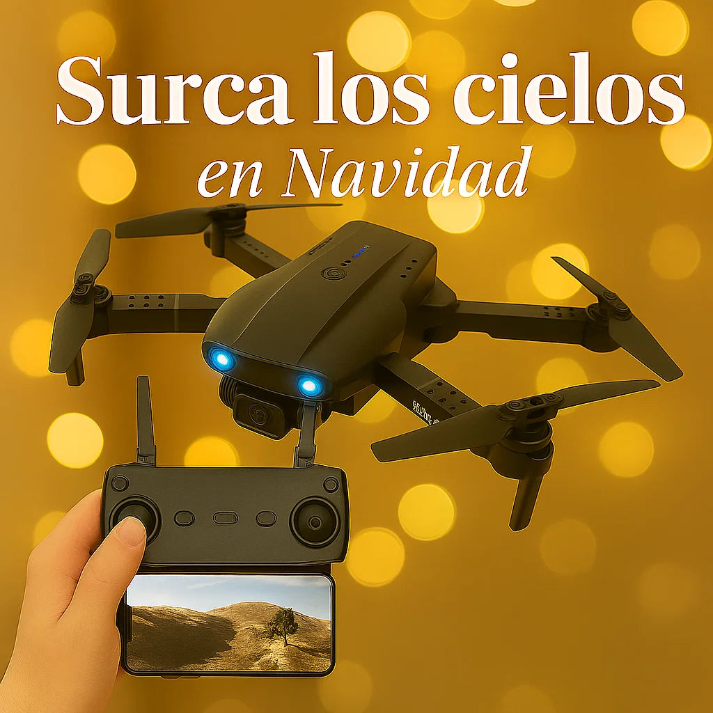 Drone E99™ con Cámara 4k | El Regalo Perfecto de esta Navidad