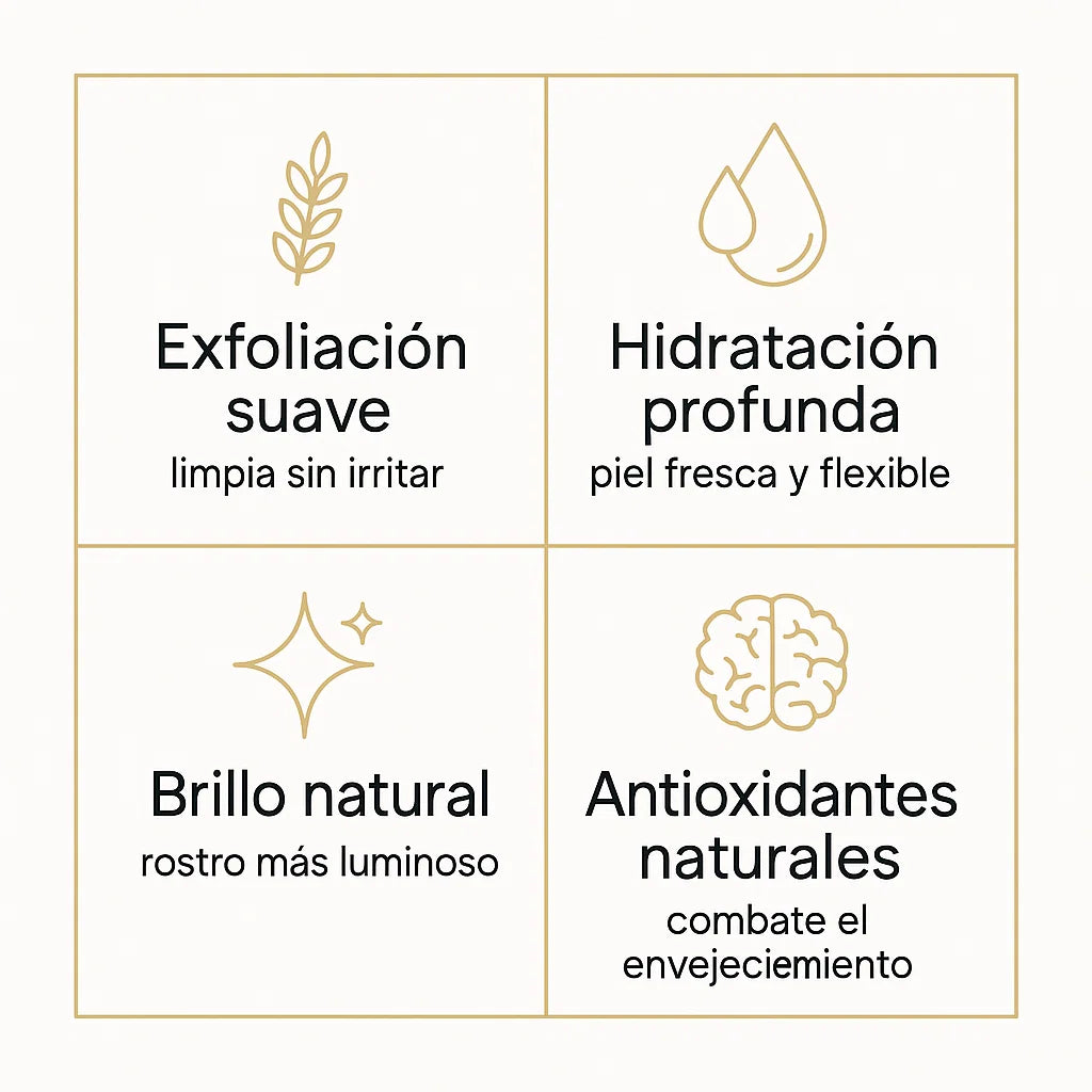 Exfoliant Black Rice™ – Renovación facial al estilo coreano