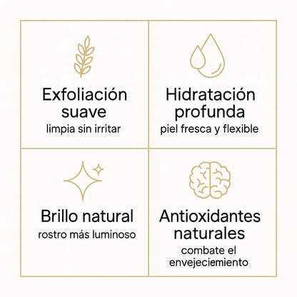Exfoliant Black Rice™ – Renovación facial al estilo coreano