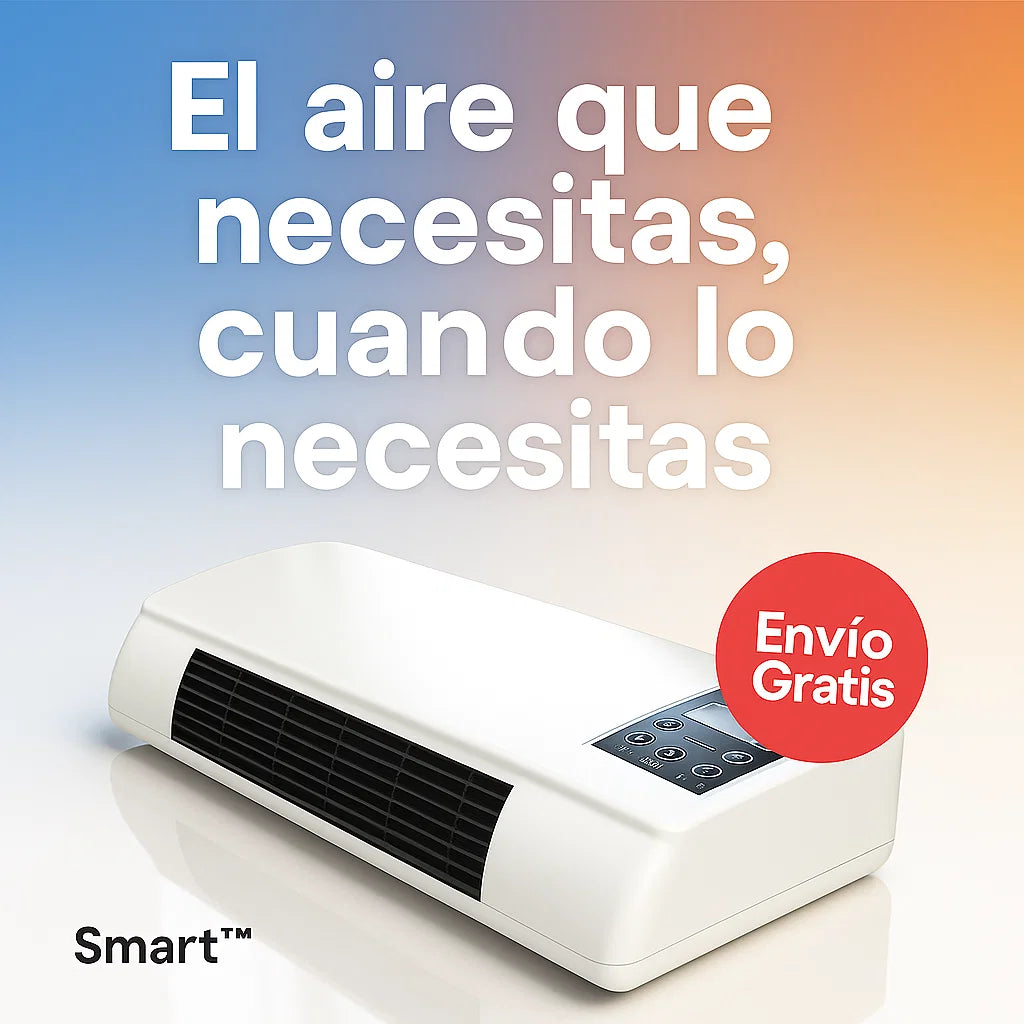 Aire Acondicionado Smart™ – Frío inmediato con opción de calor