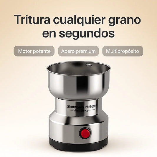 MOLINILLO INTELIGENTE MULTIGRANO™ – Triturado rapido, uniforme y sin esfuerzo