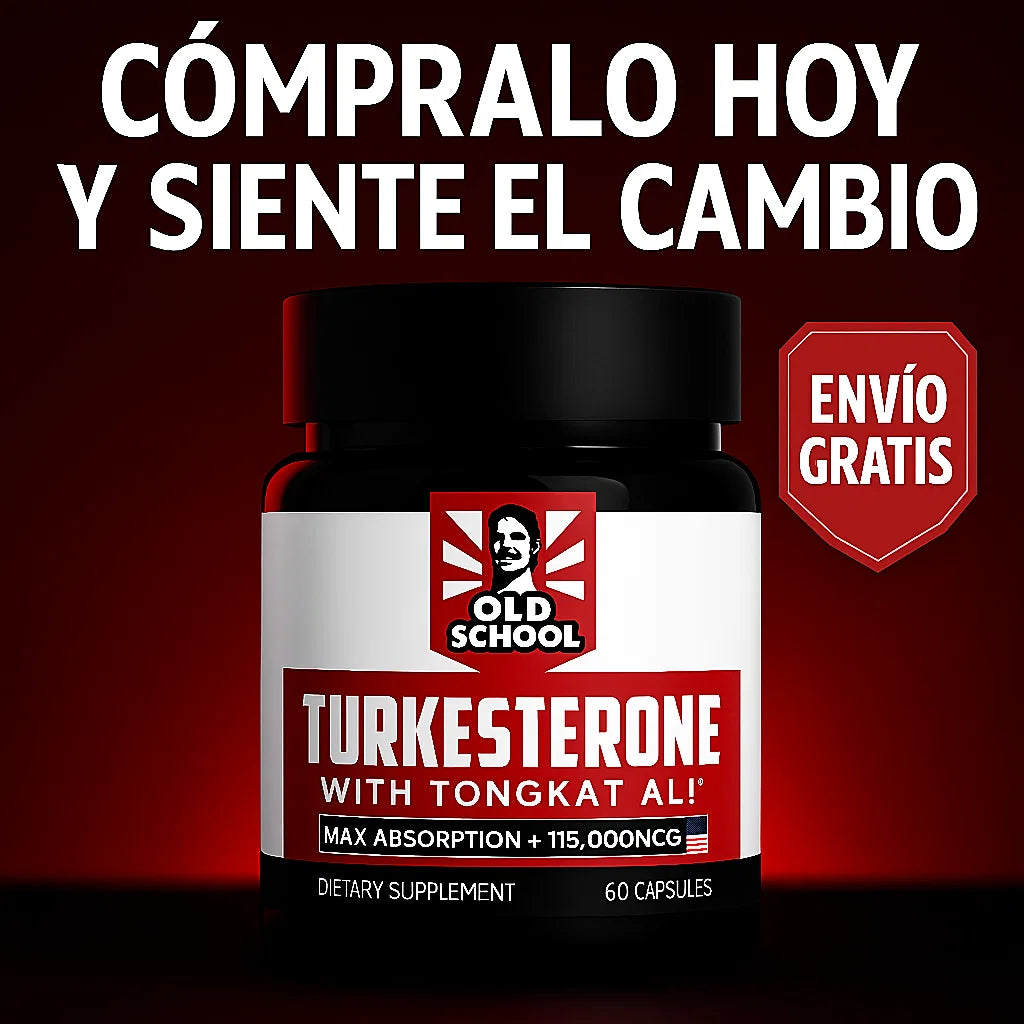 TURKESTERONA - Más músculo, más poder, menos esfuerzo