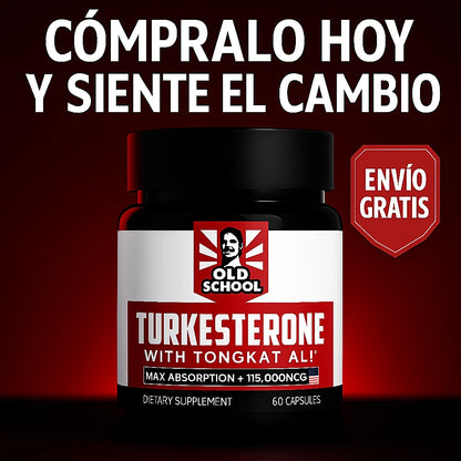 TURKESTERONA - Más músculo, más poder, menos esfuerzo