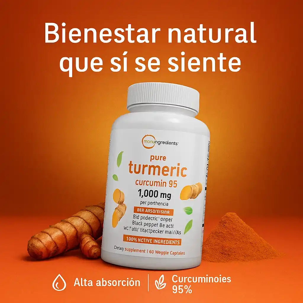 Turmeric Curcumin 1000mg – El impulso natural que tu cuerpo estaba pidiendo