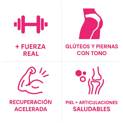 Creatina Monohidratada Premium para Mujeres — Fuerza real sin sacrificar tu figura