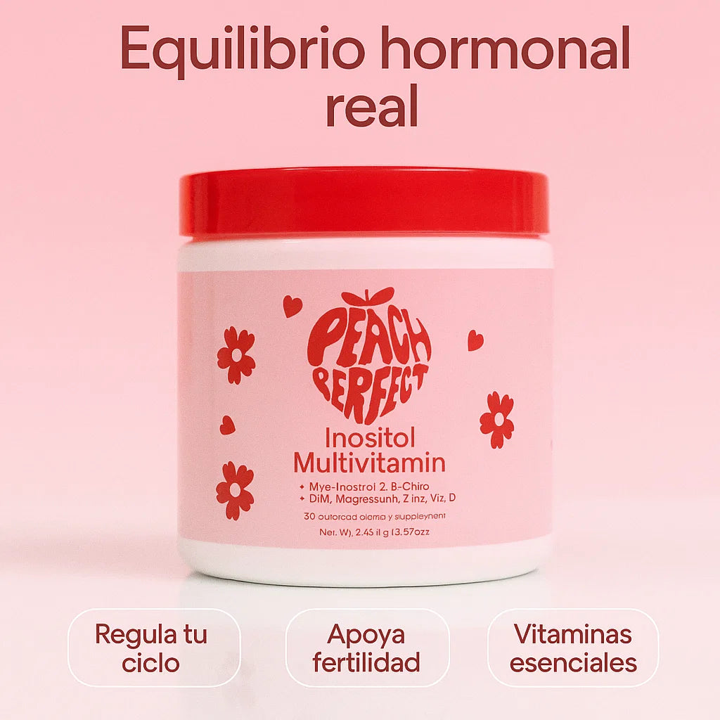 PEACH PERFECT — Inositol Multivitamin (En polvo)