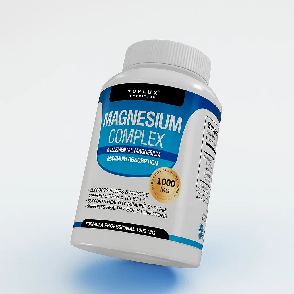 Magnesium Complex Premium — Descanso Profundo, Controla Insulina y Recupera Energía