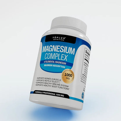 Magnesium Complex Premium — Descanso Profundo, Controla Insulina y Recupera Energía