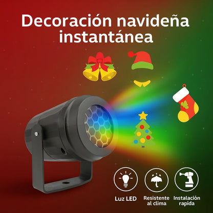 🎄 PROYECTOR NAVIDEÑO LED 2026 – Decoración Instantánea Para Tu Hogar