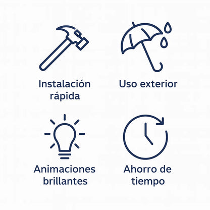 🎄 PROYECTOR NAVIDEÑO LED 2026 – Decoración Instantánea Para Tu Hogar