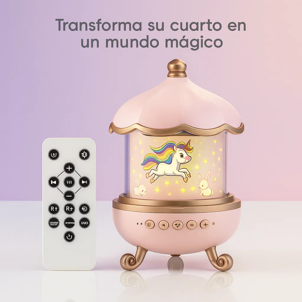 🌈 Proyector Mágico 15-en-1 para Niños — Luces, Música y Películas Interactivas