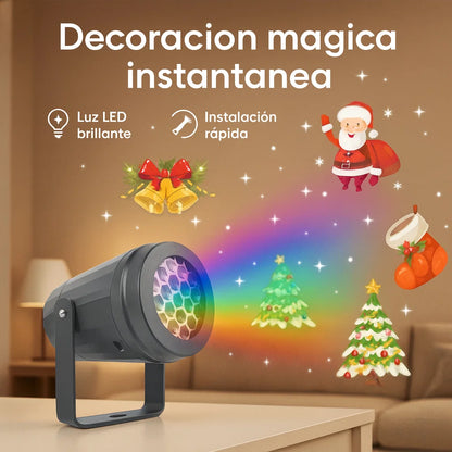 🎄 PROYECTOR NAVIDEÑO LED 2026 – Decoración Instantánea Para Tu Hogar