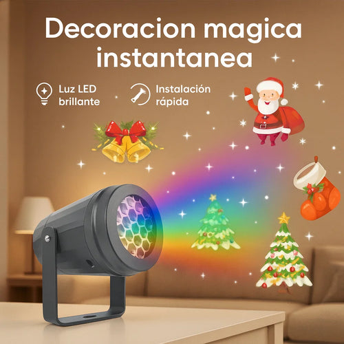 🎄 PROYECTOR NAVIDEÑO LED 2026 – Decoración Instantánea Para Tu Hogar