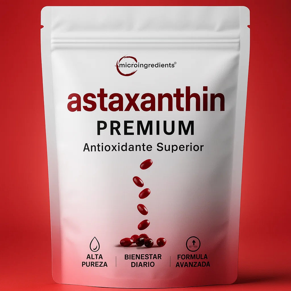 🛡️ ASTAXANTHIN PREMIUM – ANTIOXIDANTE SUPERIOR DE ALTA PUREZA