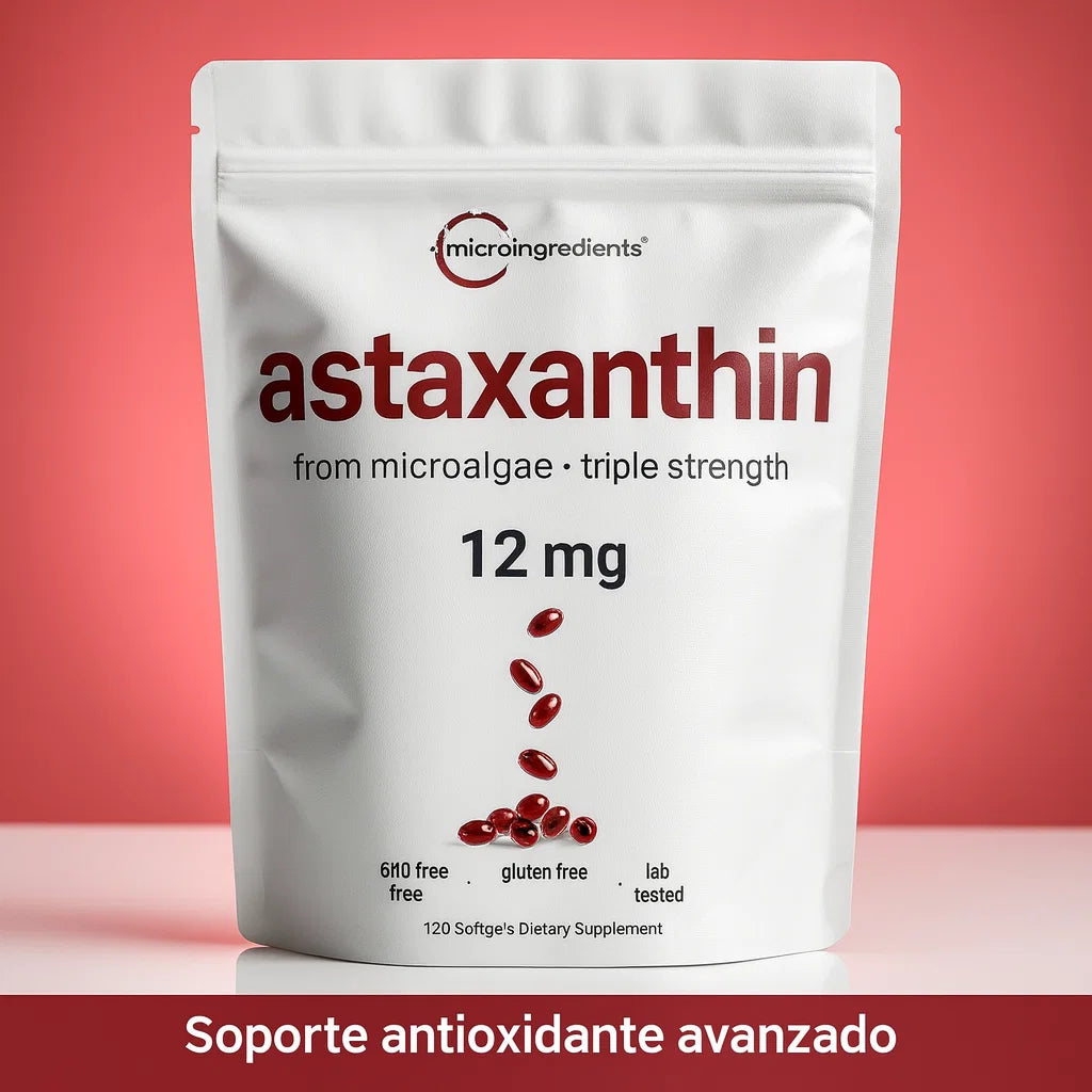 🛡️ ASTAXANTHIN PREMIUM – ANTIOXIDANTE SUPERIOR DE ALTA PUREZA