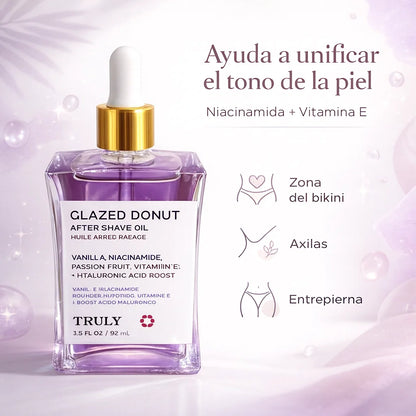 🎁 2x1 Aceite de Lujo Truly™ Post-Rasurado – Suavidad, Glow y Confianza Total