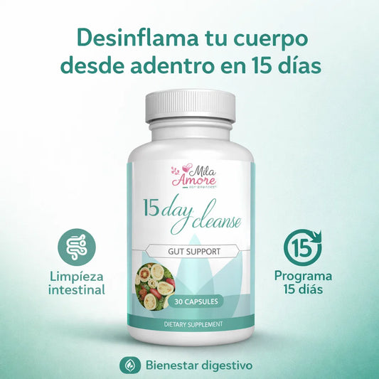 15 Days Colon Cleanse - Desinflama tu cuerpo desde adentro en solo 15 dias