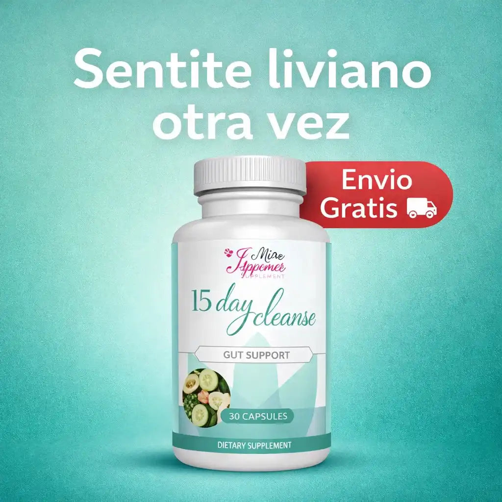 15 Days Colon Cleanse - Desinflama tu cuerpo desde adentro en solo 15 dias