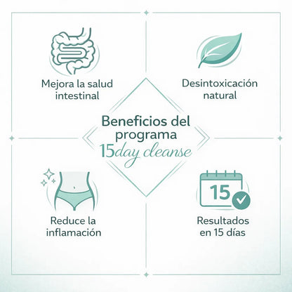 15 Days Colon Cleanse - Desinflama tu cuerpo desde adentro en solo 15 dias