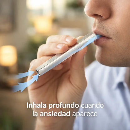 Collar Inhalador para Dejar de Fumar - Controla la ansiedad, reduce el estrés y reemplaza el habito del cigarro