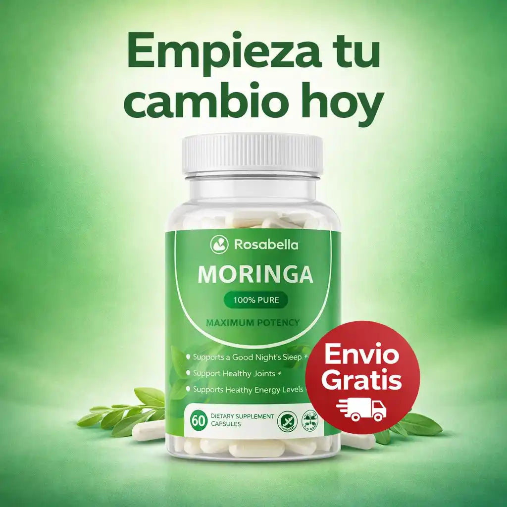 Moringa 100% Pure – Energía Natural, Menos Inflamacion y Bienestar Diario