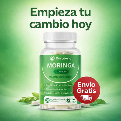 Moringa 100% Pure – Energía Natural, Menos Inflamacion y Bienestar Diario