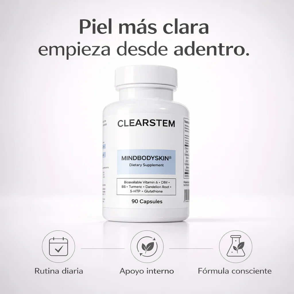 CLEARSTEM® – El suplemento diario que ayuda a limpiar tu piel desde adentro